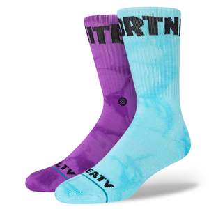 STANCE FORTNITE SOCKS - PURPLE/BLUE