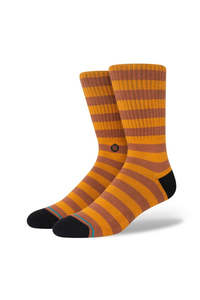 STANCE BRETON SOCKS - BROWN