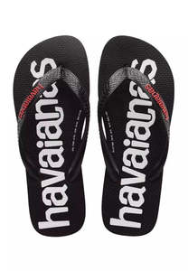 Havianas: HAVAIANAS TOP LOGOMANIA2 - RUBY RED