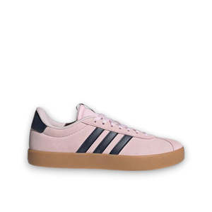 Womens Sneakers: ADIDAS WOMENS VL COURT 3.0 - Putty Mauve / Core Black / Gold Metallic