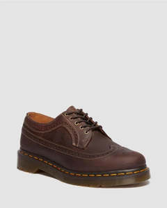 Boots Shoes: DR MARTENS 3989 CRAZY HORSE - DARK BROWN