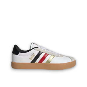 Mens Sneakers: ADIDAS VL COURT 3.0 - Cloud White / Core Black / Gold Metallic
