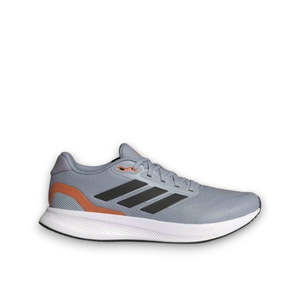 Mens Sneakers: ADIDAS RUNFALCON 5 - Halo Silver / Core Black / Dusky Orange