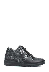 Womens Boots Shoes: RIEKER N0130-00 - BLACK