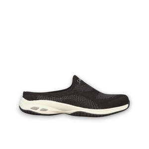 SKECHERS COMMUTE TIME IN KNIT TO WIN - BLACK/WHITE
