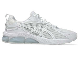 Mens Sneakers: ASICS GEL-QUANTUM 180 VIII- WHITE/CLOUD GREY