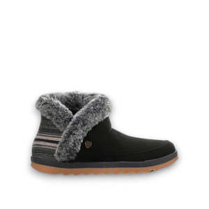 Womens Boots Shoes: SKECHERS COZY CHILL COMFY BREAK - BLACK