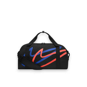 Accessories: NIKE GYM CLUB DUFFEL - BLACK/MULTI