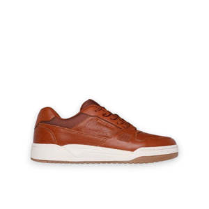 Mens Casual: SKECHERS KOOPA CRAFT LEATHER - LUGGAGE