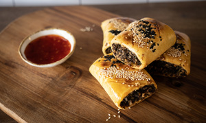 Products: Plant Based Sausage Rolls Lotta Love