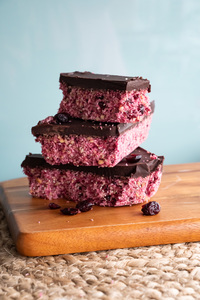 Products: Cacao and Cranberry Slice Lotta Love