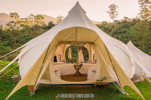13ft Lotus Belle Tents: 13ft Lotus Belle Outback Deluxe Tent