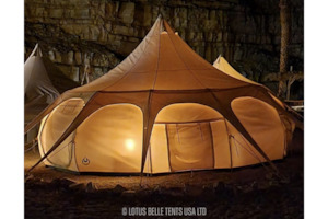 Lotus Belle Tents: 20ft Lotus Belle Outback Deluxe Tent