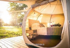 13ft Lotus Belle Tents: 13ft Lotus Belle Hybrid Deluxe Tent