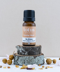 Products: De-Stress Synergy Blend - Lotus Oils New Zealand