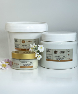 Products: Exfoliating Facial Gel - Lotus Oils New Zealand