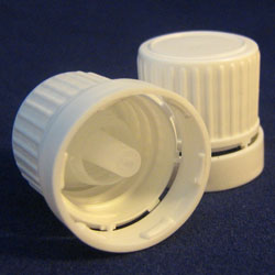 Products: 18mm - White Tamper Proof Lid Variations - Lotus Oils New Zealand