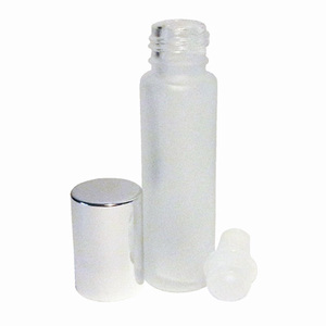 Products: Frosted Rollon Bottle with Shinny Silver Lid - 12ml