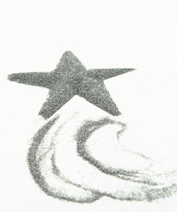 Eco Glitter Silver Star Gazer - 100g