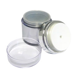 Products: Airless Chrome and Silver Jar - 50ml
