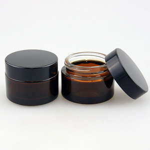 Amber Smart Jar with Black Lid - 30ml