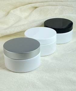 PET Nicki Jar White 250ml with Various 89mm Lids - Lotus Oils New Zealand