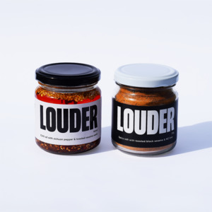 LOUDER Duo - LOUDER Small Batch Chilli Oil & Spicy Sesame Salt