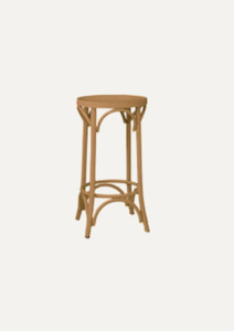 Products: Oak Bentwood Stool Hire - Lucy's