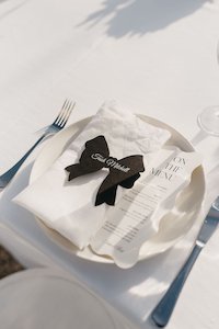 Products: White Linen Napkin Hire - Lucy's