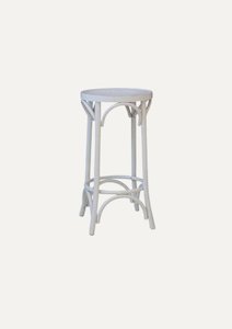 White Bentwood Stool Hire - Lucy's