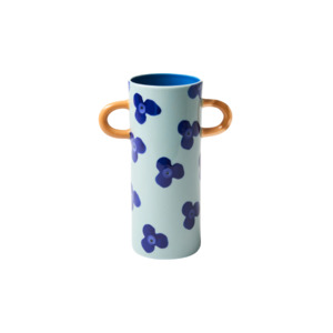 Home: GRIFFE NAVY SKY FLORAL BUD VASE