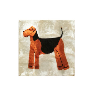 PUP AIREDALE TILE