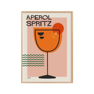 Wall Art: Aperol Spritz A3 Unframed