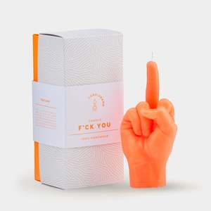 Candle Hands: F*CK YOU CANDLE HAND - Range of Colours