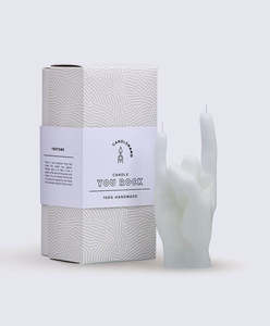 Candle Hands: YOU ROCK CANDLE HAND - RANGE OF COLOURS