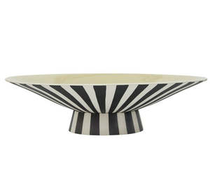 OYOY Toppu Centrepiece - Low (Vanilla/White/Black)