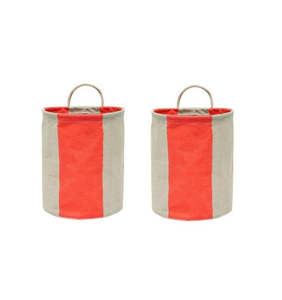 Kara Storage Basket - Small (Cherry Red)