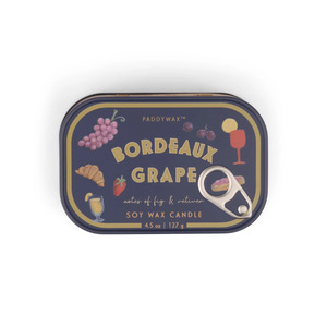 BISTRO TIN CANDLE - BORDEAUX GRAPE 127G