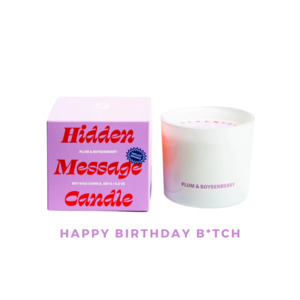 Candles 1: PLUM & BOYSENBERRY 250G CANDLE