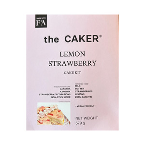 Lemon Strawberry Cake Kit