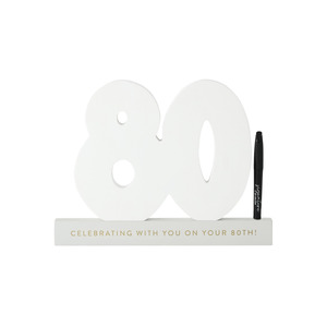 New In Gift: 80 Signature Number