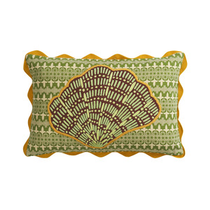 Under 200: Esme Embroidered Cushion Feather Insert Item