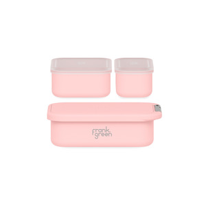Lunch Bags: Frank Green Lunch Container - Blushed