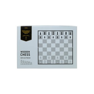 Outlet Sale: Wooden Chess Set