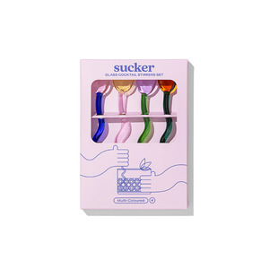 Kitchen 1: Glass Cocktail Stirrer set