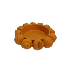 Ceramic Orange Bowl