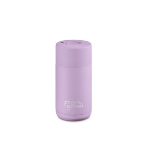Reusable Cups: 12oz Ceramic Reusable Cup - Lilac Haze with Push Button