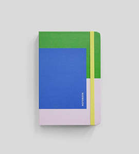 Notebooks Pads: Lettuce | Hardcover Notebook | Colour Block