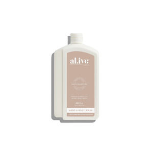 Bath Body: 1 L Wash Refill - Apricot & Sweet Fig