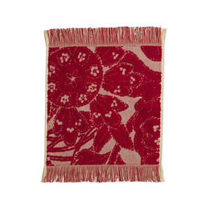 Towels Bathmats: Lucia Face Washer Set of 2 - Crimson